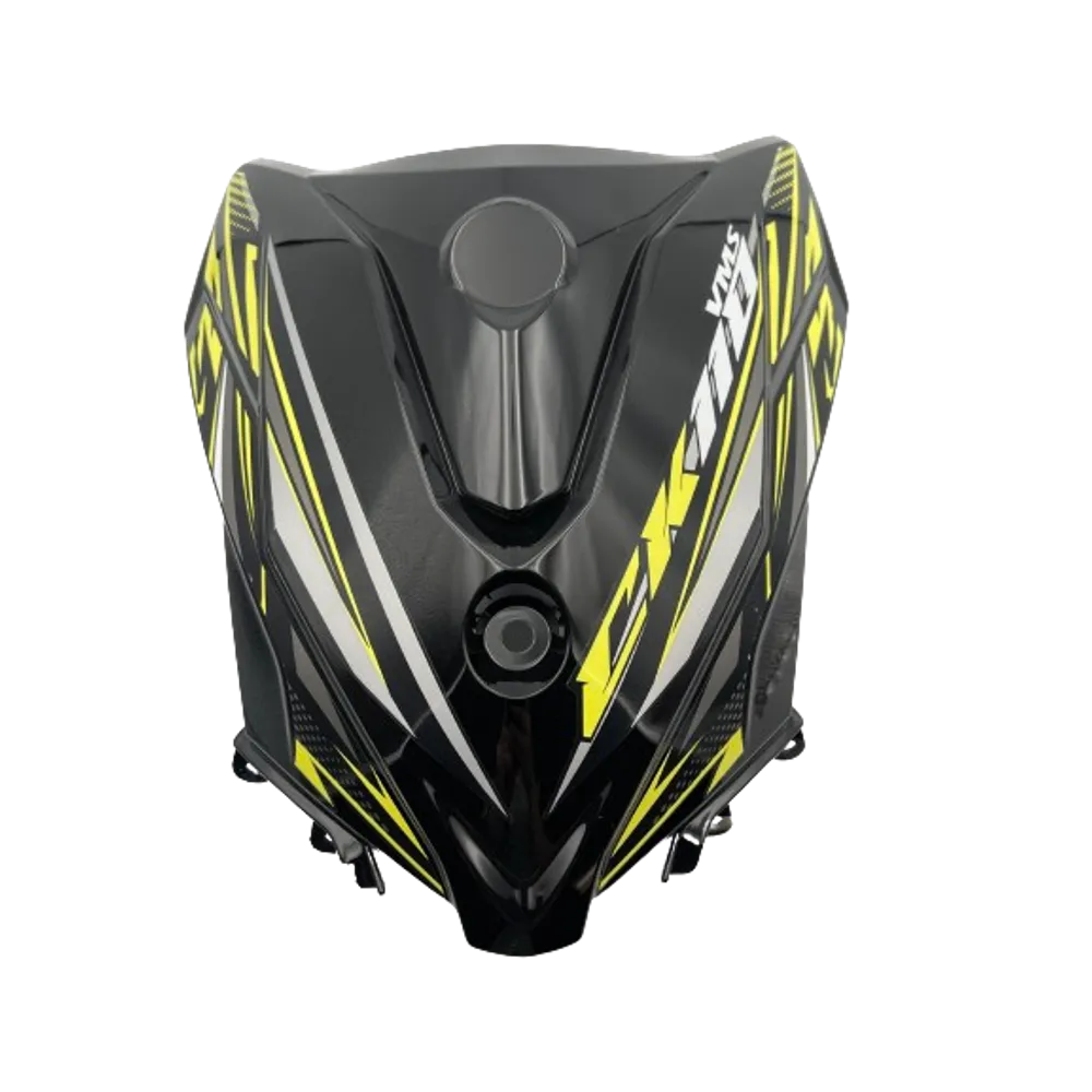 MASQUE AVANT NOIR/JAUNE